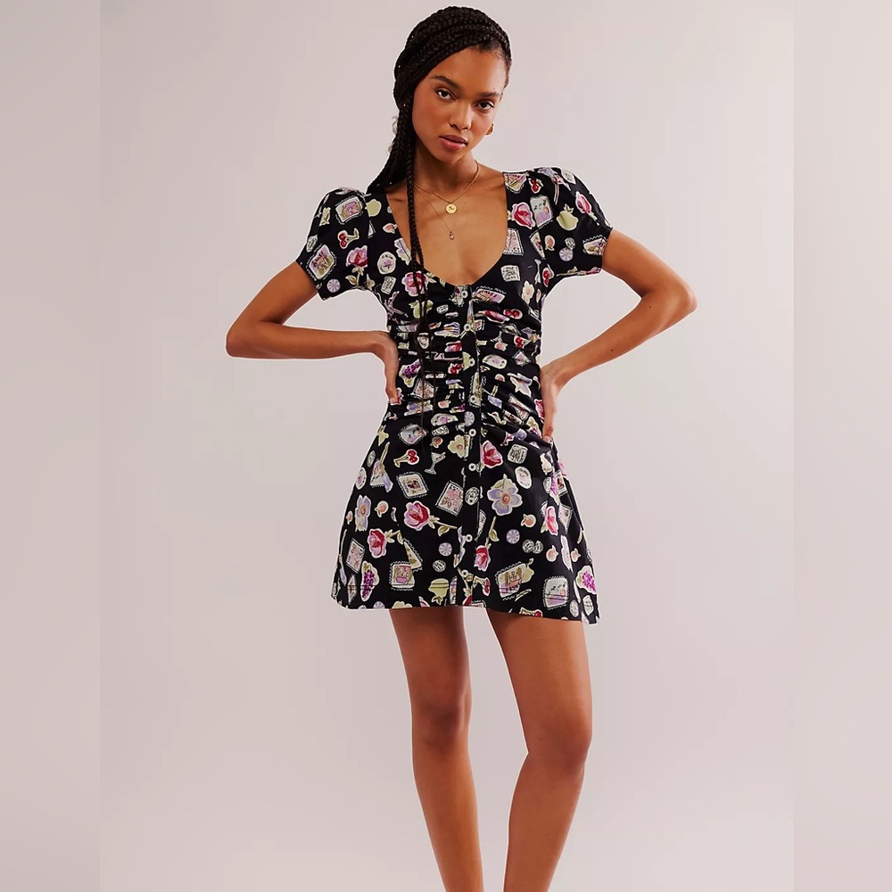 Free People Oakley Mini Dress